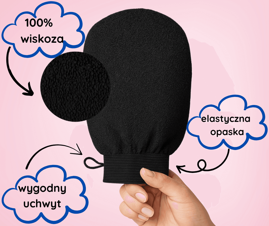 GloveBath - rękawiczka do peelingu